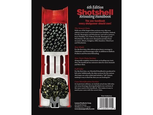 Lyman Shotshell Handbook 6th Edition