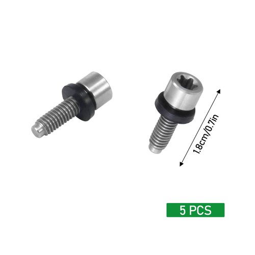 Nalegtocw 5Pcs Adapter Screws for Golf M1 M2 M3 M5 SIM Adapter Sleeve Golf Accessories,Silvery