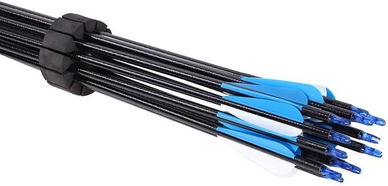 12PCS Arrow Holder Insert for Hunting EVA Foam Round Rack for Separating Arrows Compact Design for Easy Portability (12pcs)