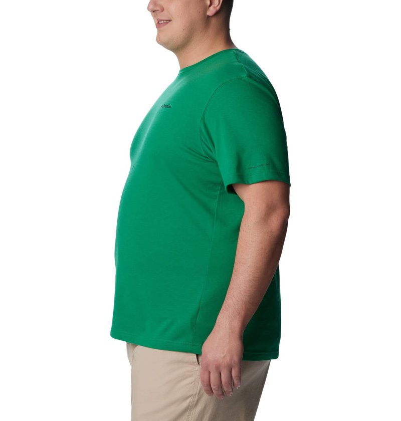 Columbia Men's Thistletown Hills Short Sleeve, Bamboo Forest, 4X Big