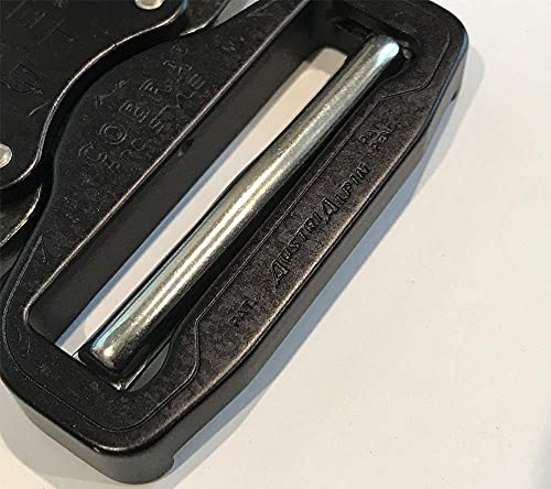 Adjustable Dual 2 Inch (50mm) Quick-Release Buckle for Belts & Climbing Gear