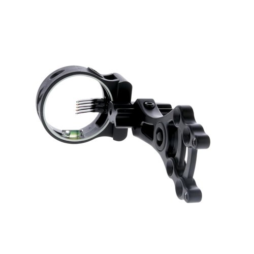 TRUGLO Storm 0.019 TFO 5 Pin Ambidextrous Black Bow Sight with Rheostat Light (TG3015B)