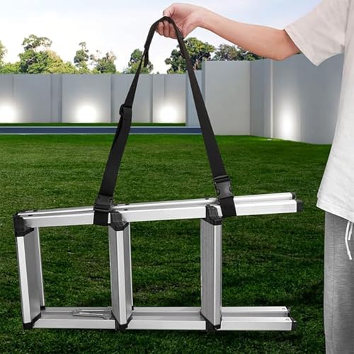 2 Pack Adjustable Kick Scooter Straps with Anti-Slip Shoulder Carrying Strap for Kids Bikes & Beach Chairs