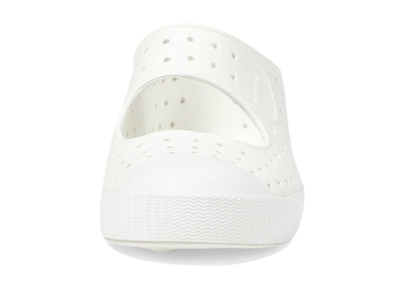 Native Shoes Unisex-Kids Jefferson Juniper Sneakers, Shell White/Shell White, 10 Toddler