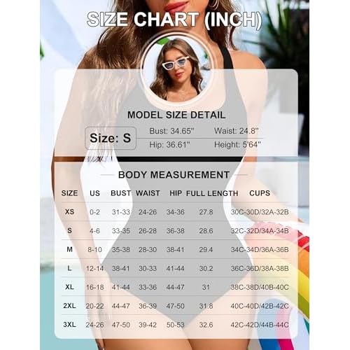 BMJL Women's One Piece Swimsuits Tummy Control Slimming Bathing Suits Crisscross Lace up Back Color Block Scoop Neck Swimwear