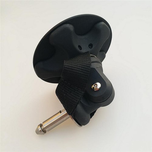 LEIPUPA Performance Nylon Foldable Windsurf Mast Foot Base Tendon Joint Baseplate Replacement for Windsurfing Surfing Water Sports - Black