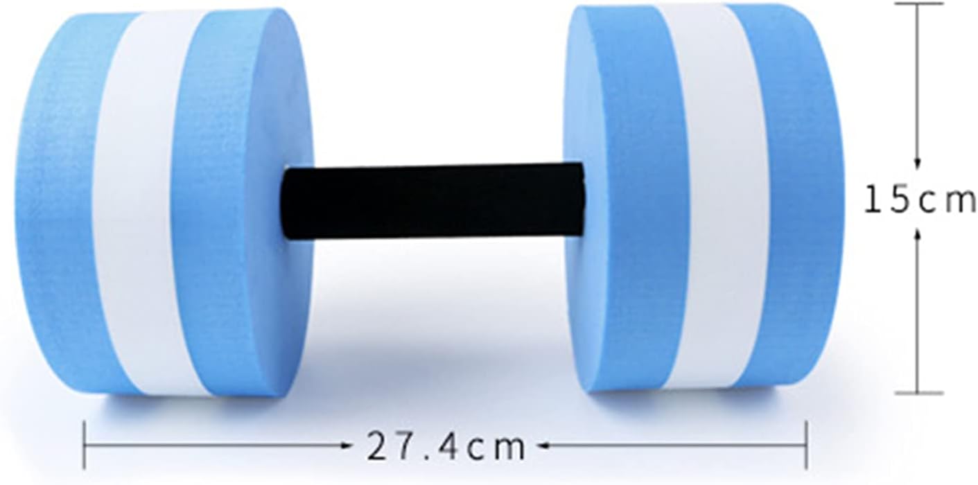 1pc Aquatic Dumbells,Water Weights for Pool Exercise,Aqua Fitness Barbells for Men Women,Water Aerobics Equipment,Water Weight Water Aerobics Dumbell Exercises Equipment for Weight Loss