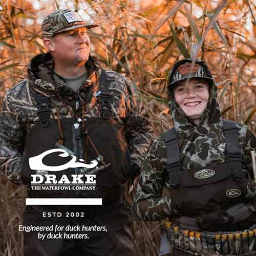 Drake Waterfowl Women's MST Eqwader Plus Full Zip Hunting Jacket, Mossy Oak Bottomland, X-Large