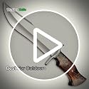 14-Inch D2 Steel Fixed Blade Hunting Knife with Sheath
