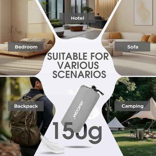 Ultralight Sleeping Bag Liner - 5.3 oz Washable Adult Sleep Sack & Travel Sheets, Self Tan Sleep Sack with Two-Way-Zipper, for Backpacking, Hotel, Camping, Travel