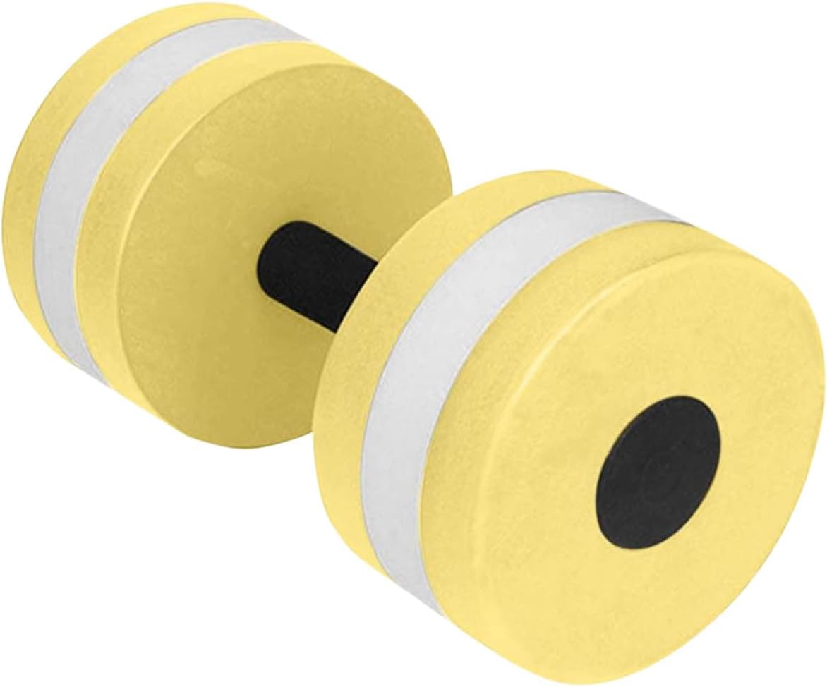 2-Pack Aquatic Foam Dumbbells - Lightweight EVA Pool Exercise Equipment for Water Aerobics & Resistance Training - Perfect for Swimming Pool Workouts