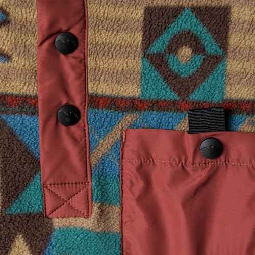 KAVU Men's Teannaway Printed Fleece Pullover