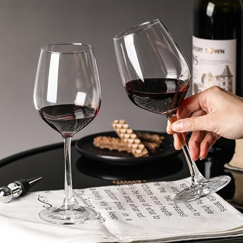 Cadamada 12oz Wine Glasses Set of 8 for Red and White Wine - Variation of 12oz-8pcs