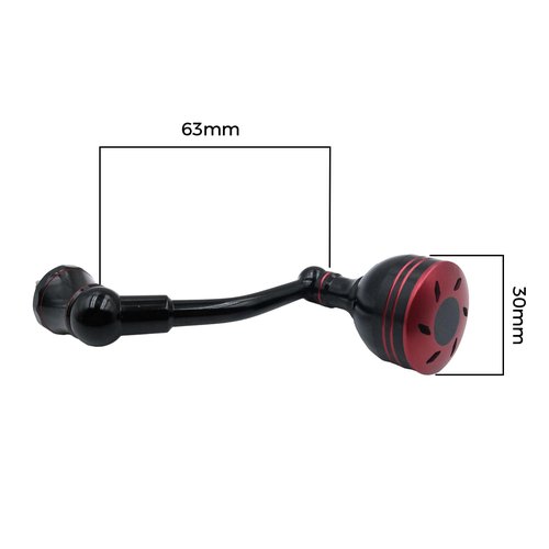 JINOHNAMILL 63mm Power Handle Compatible with FL FM Stella Vanford Vanquish Nasci