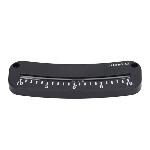 Inclinometer, Clear Scale Tube Clinometer Accurate Measurement ?10° to 0° to 10° Impact Stable for Boat