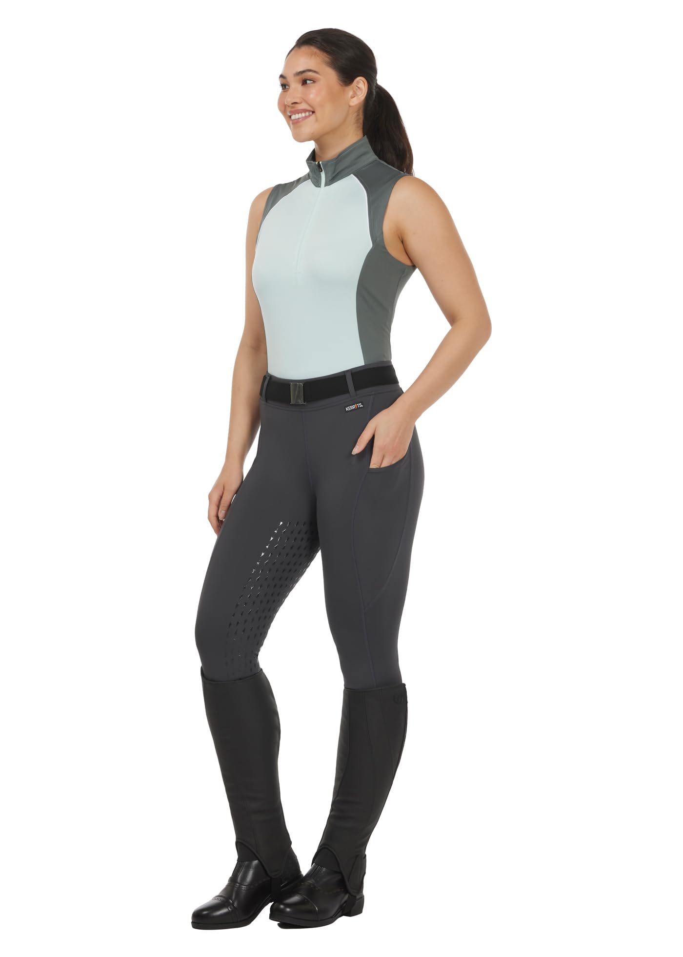Kerrits Coolcore Full Leg Tech Tight Pine Size: M