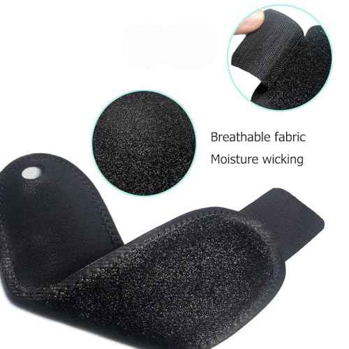 YUNYILAN Wrist Brace Wrist Wraps for Carpal Tunnel 2 Pack Wrist Brace Compression Straps Hand Support, Adjustable Wrist Support for Arthritis and Tendinitis, Joint Pain Relief (Black)
