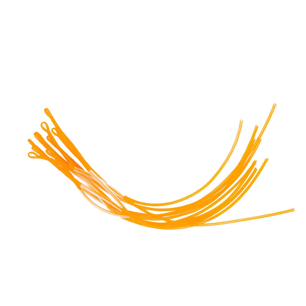 10PCS Fly Fishing LineFishing LineFly Line Fly Fishing Line Fishing Line, Fishing Loop Line Fly Fishing Ers Tippets (Yellow 30LB)