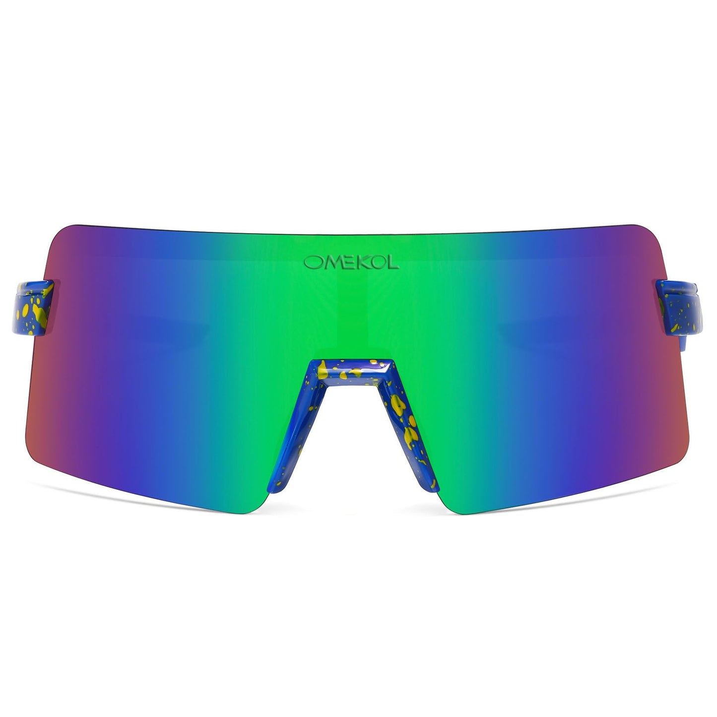 OMEKOL Age 8-18 Youth Polarized Baseball Sunglasses Boys Girls Sports Sun Glasses UV400 Goggles Head Width Less Than 5 Inch- AP8-S