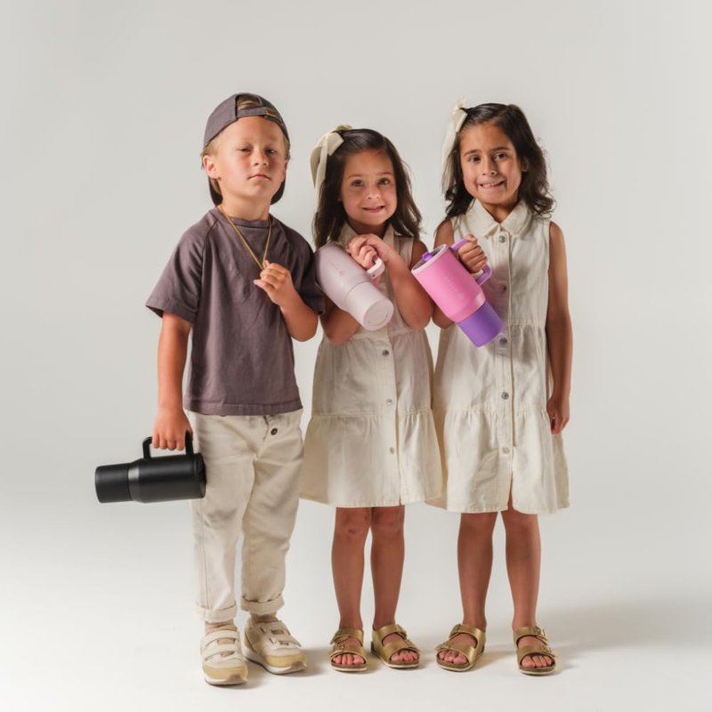 HydroJug Kids - 20 oz Insulated Kids Water Bottle with Flip Straw & Handle | Leak-Proof & Durable | Perfect for School, Sports, Lunch, Travel & Camp, Sage