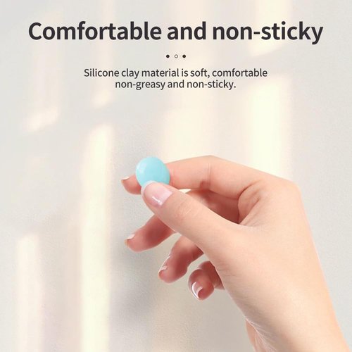 Ear Plugs for Sleeping, Swimming -6 Soft Noise Cancelling Silicone Gel Wax Earplugs for Sleep and Swimmers, Ear Protection with Sound Blocking Level of 32 Db (Blue, One Size)
