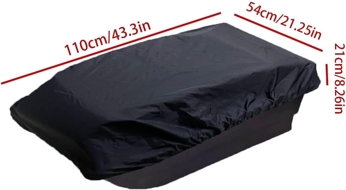 Ice Fishing Sled Travel Cover Waterproof, Oxford Cloth Ice Fishing Shelter Cover, Snow Sled Cover, Outdoor Sled Protector Cover, Protect Your Gear from Protects from Snow, Water and Mud