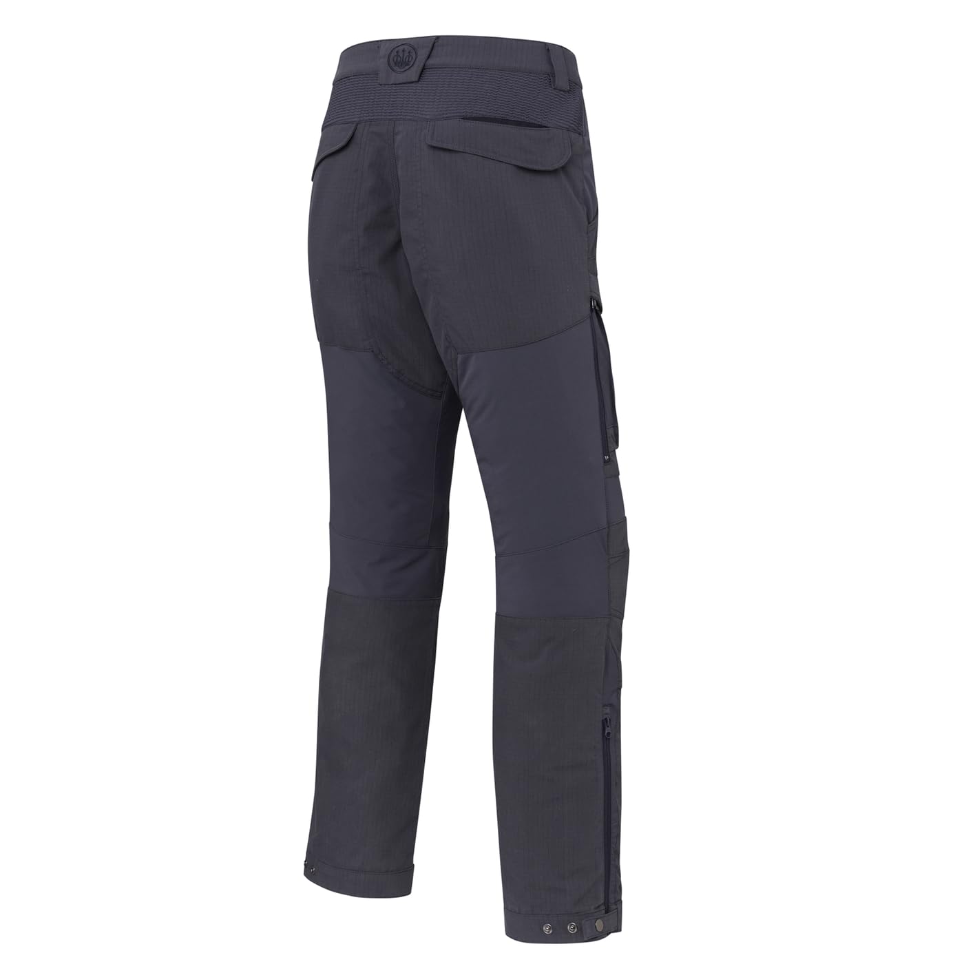 Beretta Flanker Tactical Pants, Ebony, Large, Ripstop Polyester, Cargo Pockets (CU173T225909ORL)