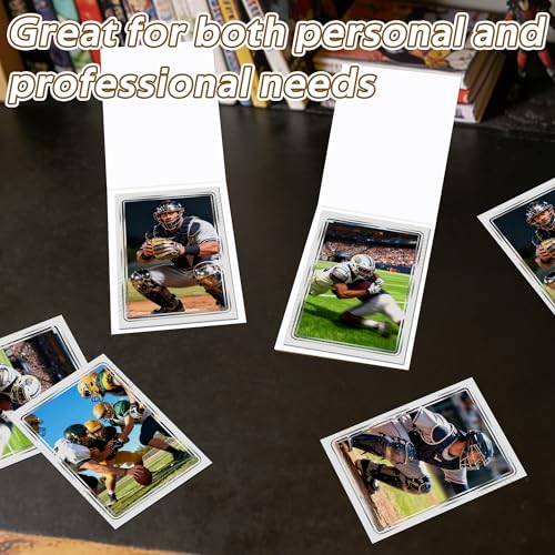 500PCS Folded Cardboard Card Sleeves for Vending Machines - Protect Trading & Sports Cards