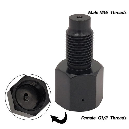 Genrics Paintball PCP CO2 Tank to 88g Cartridge Capsule Threaded Adapter
