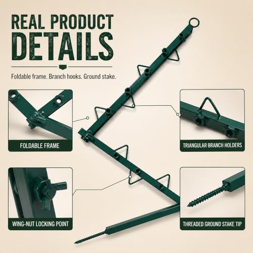 2PCS Camouflage Hunting Concealment Branch with Adjustable Hooks