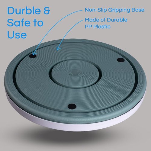 KYTO Waist Twister Disc, Waist Twist Board for Exercise Twisting Waist Disc with Counter Waist Twister for Women Belly Fat Body Shaping Fitness Twister Machine with Massage Foot Sole