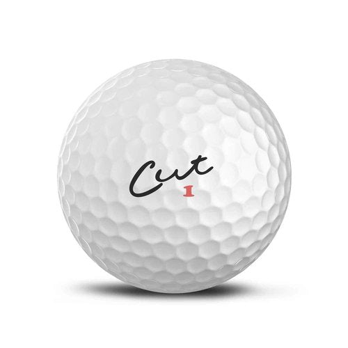 Cut Blue Golf Balls, 4 Piece Urethane (One Dozen)