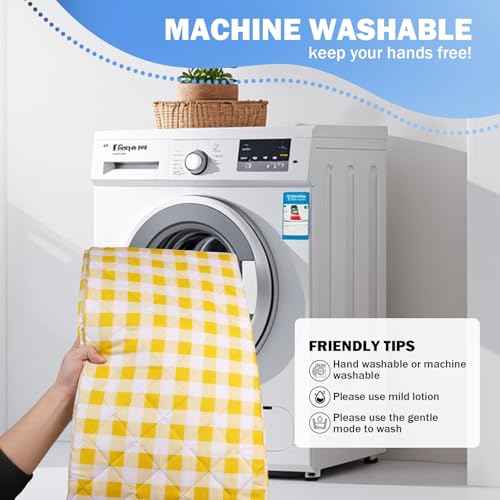 Wapodeai Outdoor Picnic Blankets, 60''x 80'' Waterproof and Foldable - Durable, Spacious, and Portable Camping Blanket for Families, Perfect for Hiking/Beach/Park, and Nature Excursions(Yellow)