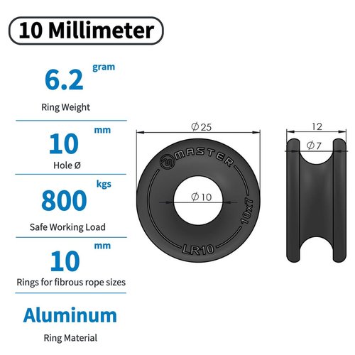 TERSMA Low Friction Lead Ring (14 Millimeter)