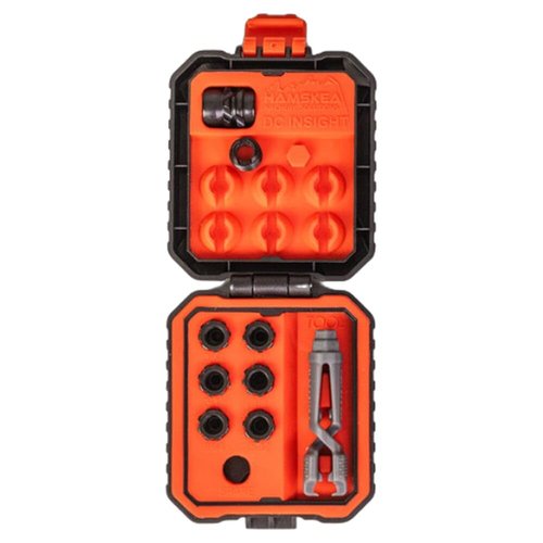 Hamskea DC Insight Standard Peep System, 7 Aperture Sizes, Light Baffle, Touchless Installation Tool (PEEP260)