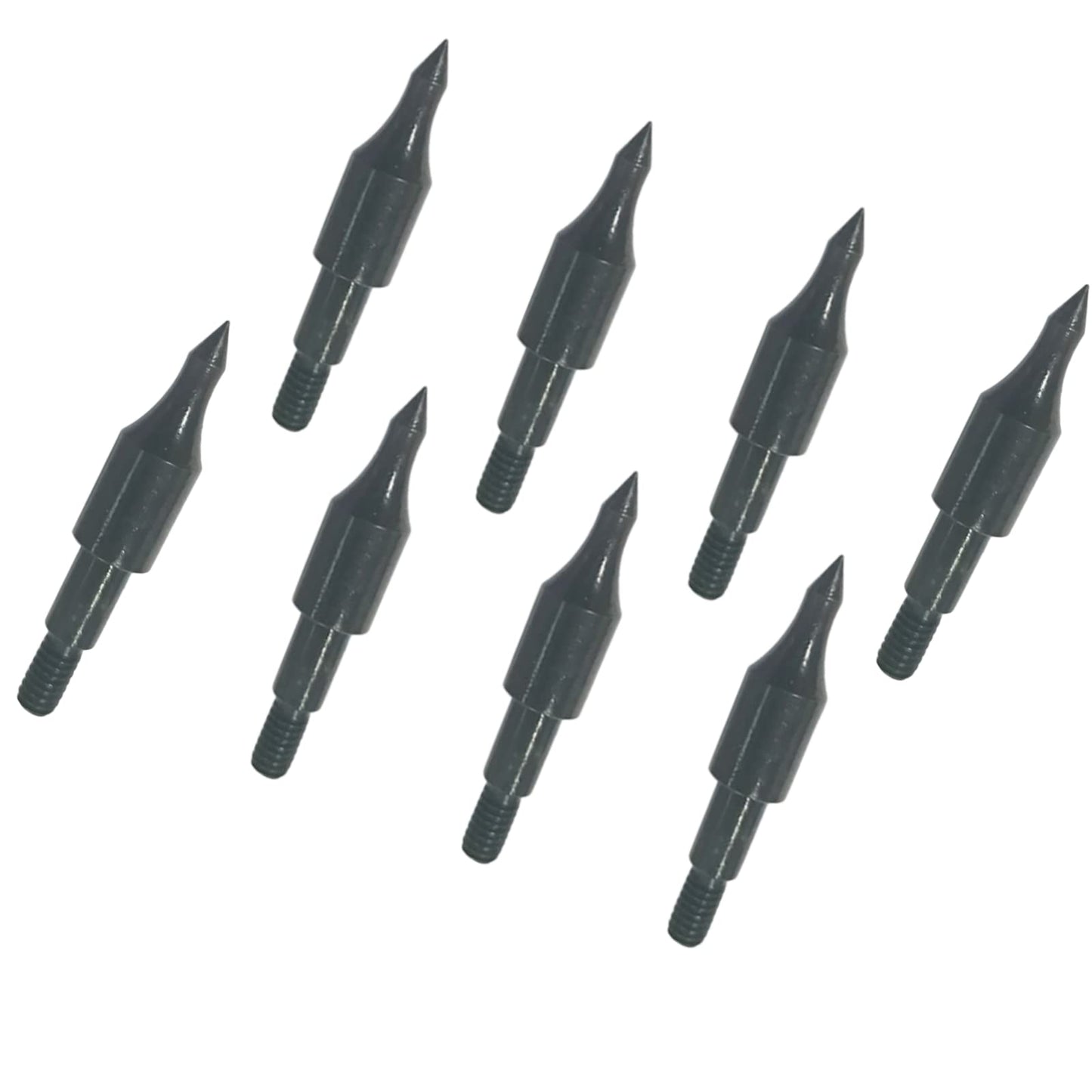 12pcs 100 Grain Field Points, 100gr Crossbow Arrow Tips for Bow and Arrow Target Practice, Screw-in Bullet Points for 5/16 Inch Arrows, Hunting Archery Target & Accessories