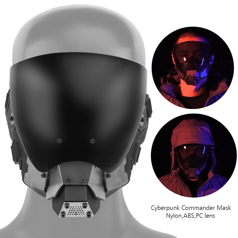 Jungle Leopard Full Face Mask Removable Double Sided Anti-Fog Lens Airsoft Paintball CS Wargame Protective Mask