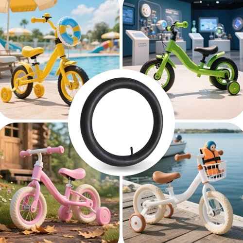 2-Pack Bike Tubes 12x1.75/1.95/2.125 Inner Tube 12 x 1.75 12 x 1.95 12x2.125 Bike Tire Tube