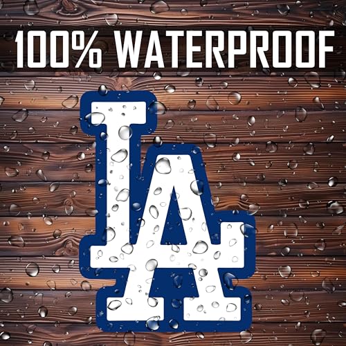 Los Angeles City LA Logo Stickers Symbol 5.5" Decorative DIE Cut Decal for Cars Tablets LAPTOPS Skateboard - Blue