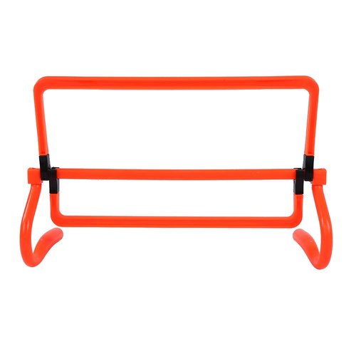 HURRISE 5PCS Soccer Training Hurdles - Adjustable Football Speed Agility Equipment for Kids & Adults, Portable Soccer Drills Cones Set