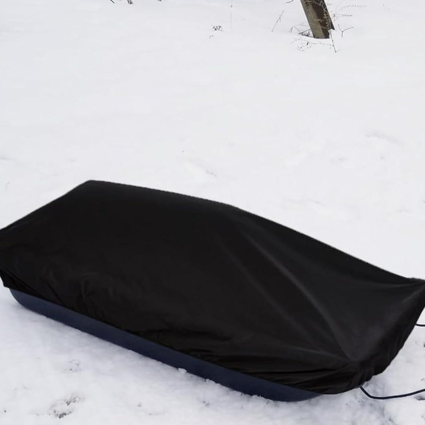 Ice Fishing Sled Travel Cover Waterproof, Oxford Cloth Ice Fishing Shelter Cover, Snow Sled Cover, Outdoor Sled Protector Cover, Protect Your Gear from Protects from Snow, Water and Mud