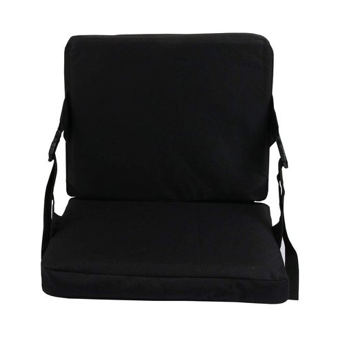 KIMI HOUSE Indoor & Outdoor Folding Chair Cushion, Foldable Portable Stadium Seat,Chair Cushion for Sports Events, Outing, Travelling,Hiking, Fishing