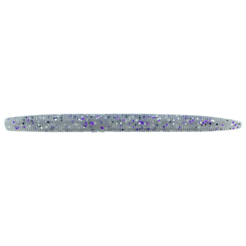 Yamamoto Gary 5" SENKO SMOKE BLUE PEARL /W SILVER, PURPLE & BLACK FLAKE (10 PACK)