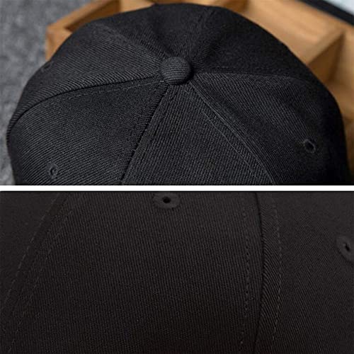 Bear Claw Snapback Hat for Men Adjustable Flat Bill Trucker Cap Black