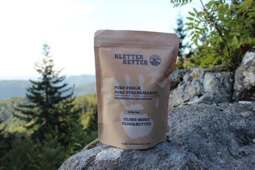 KletterRetter Climbing Chalk (200g) – High-Performance Gym & Rock Climbing Chalk – Maximum Grip & Sweat Absorption for Bouldering, Weightlifting & Gymnastics