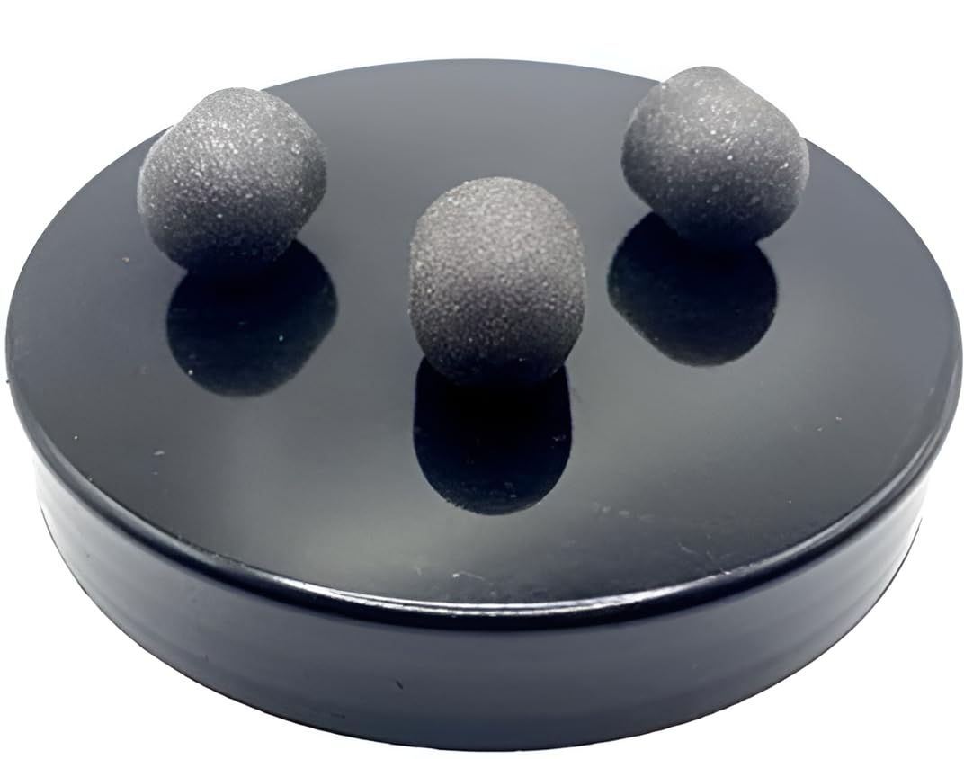 100 x D-Type Hard Mix Rubber Steel Shells Rubber Balls Mixed with Steel Powder 6 Grams Heavy Ammunition for Training Home Self Defense Paintball Pistols in 68 Caliber