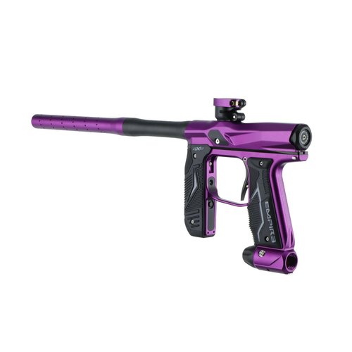 Empire Axe 2.0 Competition Paintball Gun Package w/Grey Halo Too Loader - Dust Purple/Dust Black