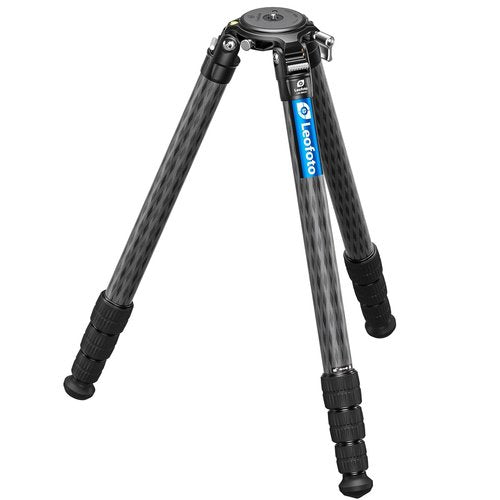 Leofoto LM-364 CX Carbon Fiber Tripod with 75mm Bowl & LH-55 LR Ball Head, 66 lbs Capacity, Twist Lock, CNC Aluminum (LM-364CX-LH-55LR)