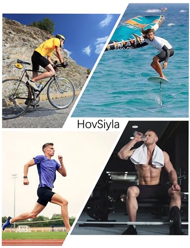 Men's Compression Workout Shorts - 4 Pack Medium Black Performance Athletic Baselayer