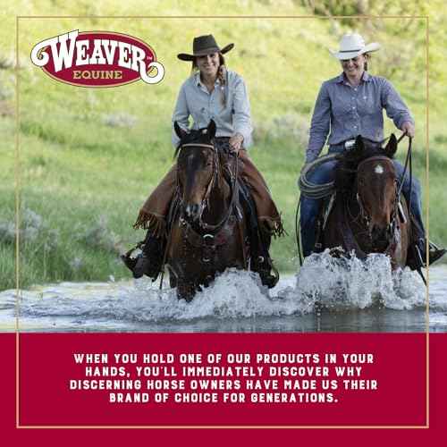 Weaver Equine 3-Way Brown Horse Hobble, Snug Felt Lined Nylon Hobble with Nickel Plated Hardware, Adjustable Horse Hobbles To Curb Pawing, Kicking